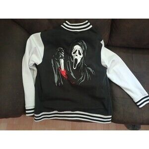 SCREAM - Ghostface Horror Halloween Varsity Jacket Large